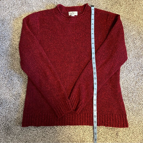 Studio Works Red Sweater - Picture 3 of 9